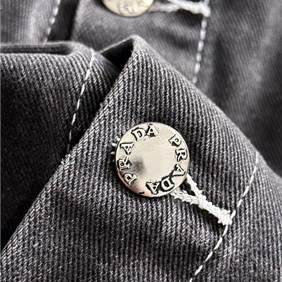 Prada jacquard denim jacket - Picture 4 of 8